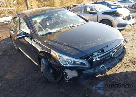 2015 Hyundai Sonata Sport из США, поврежденный, VIN 5NPE34AF7FH119876